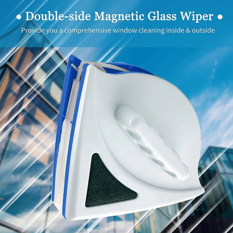 Double-Faced Magnetic Glass Cleaner